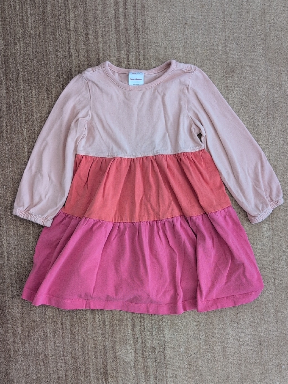 Hanna Andersson 3T Colorblock Twirl Dress